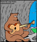 bear w guitar