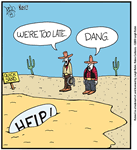 quicksand, too late!