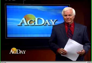 Interview of Leigh Rubin on Friday Funnies as seen on AgDay #1