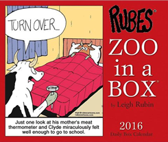 Rubes 2016 Zoo in a Box Calendar