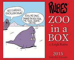 Rubes 2015 Zoo in a Box Calendar