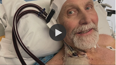 Leigh's friend gets a heart transplant