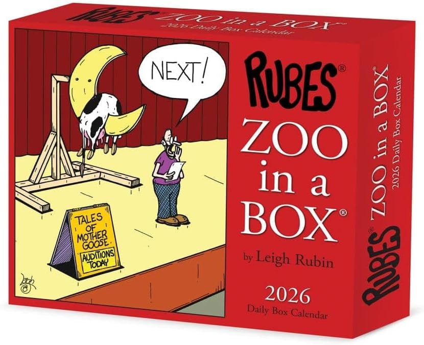 Zoo in a Box Calendar for 2026